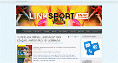 Desktop Screenshot of linksport.pt